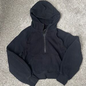 Scuba Oversized Half Zip Hoodie